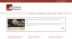 Desktop Screenshot of culturamapocho.cl