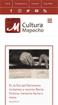Mobile Screenshot of culturamapocho.cl